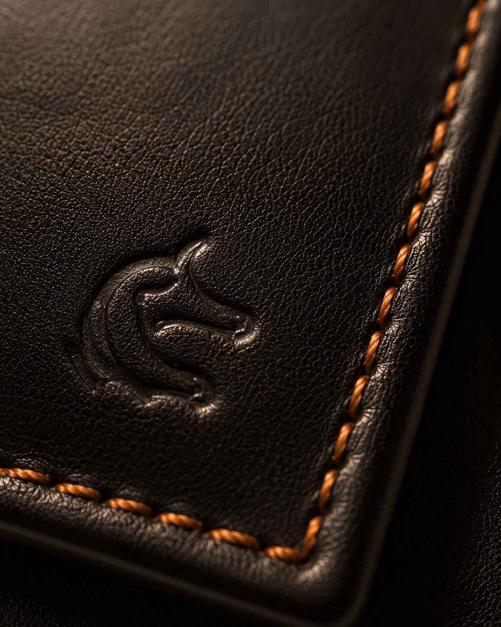 Sheppard sheep leather wallet back view — Kordovan Pakistan