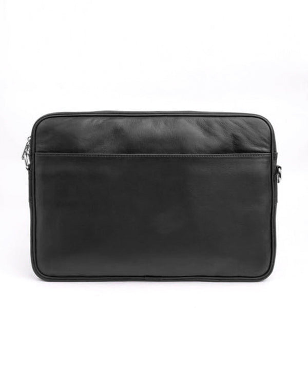 Kordovan Sleek Leather Laptop Sleeve Black | Kordovan Leather Pakistan