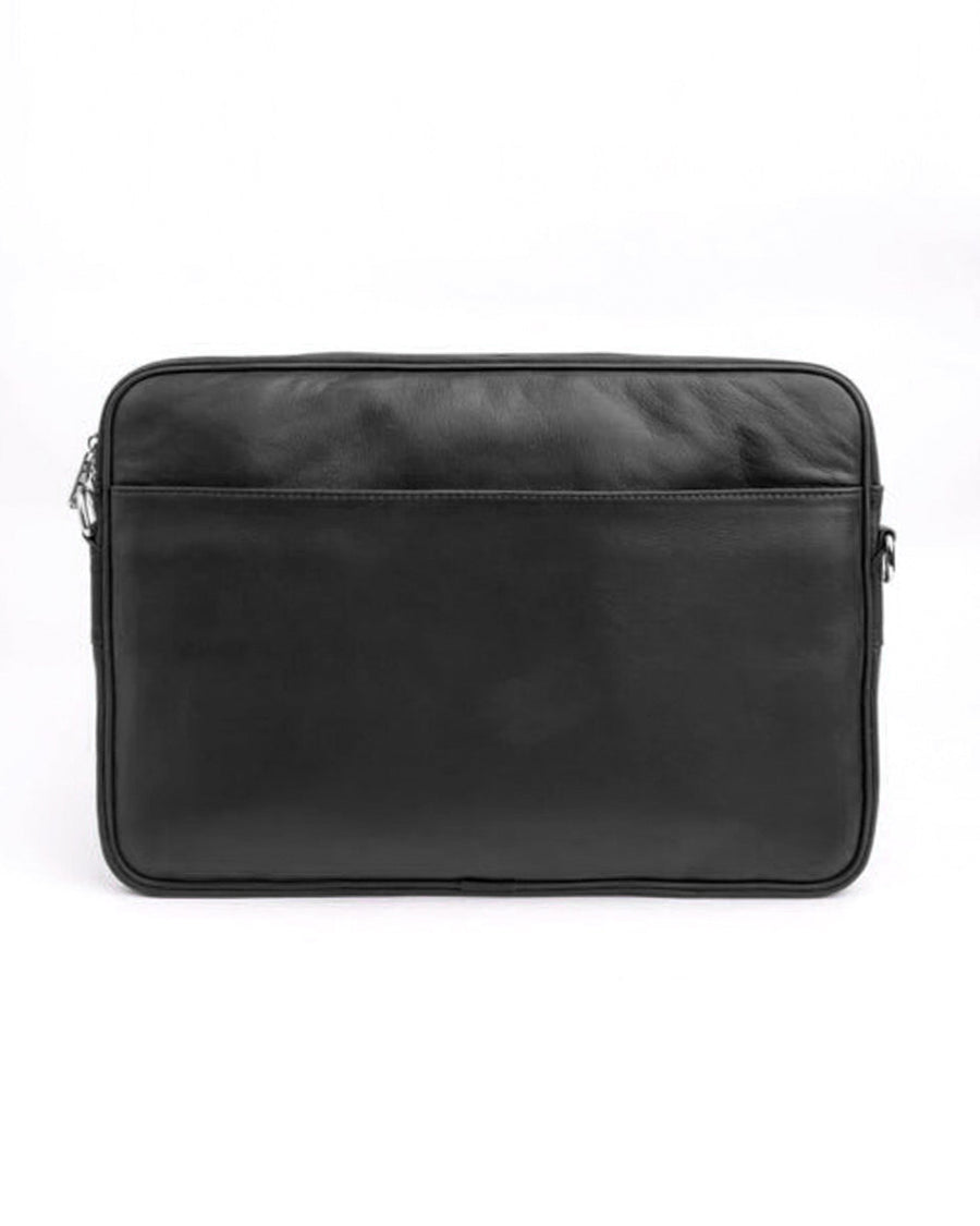 Kordovan Sleek Leather Laptop Sleeve Black | Kordovan Leather Pakistan
