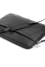 Kordovan Sleek Leather Laptop Sleeve Black | Kordovan Leather Pakistan