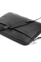 Kordovan Sleek Leather Laptop Sleeve Black | Kordovan Leather Pakistan