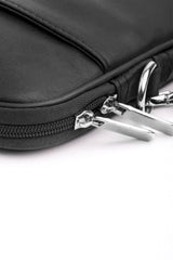 Kordovan Sleek Leather Laptop Sleeve Black | Kordovan Leather Pakistan