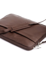Kordovan Sleek Leather Laptop Sleeve Brown | Kordovan Leather Pakistan