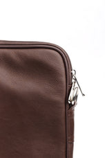 Kordovan Sleek Leather Laptop Sleeve Brown | Kordovan Leather Pakistan