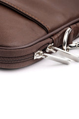 Kordovan Sleek Leather Laptop Sleeve Brown | Kordovan Leather Pakistan