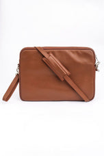 Kordovan Sleek Leather Laptop Sleeve Tan | Kordovan Leather Pakistan