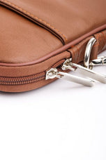 Kordovan Sleek Leather Laptop Sleeve Tan | Kordovan Leather Pakistan