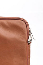 Kordovan Sleek Leather Laptop Sleeve Tan | Kordovan Leather Pakistan