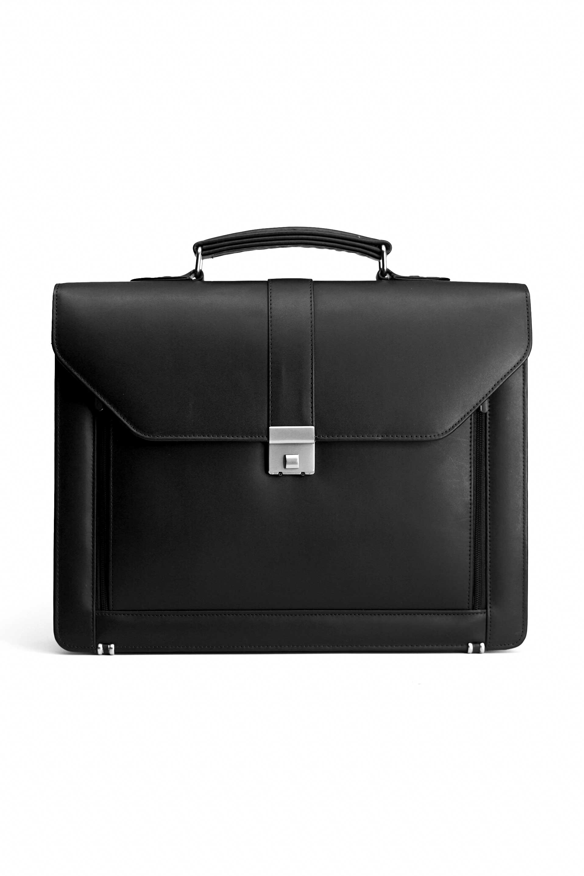 The Executive Leather Briefcase Office Bag With Laptop Compartment