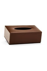 Leather Tissue Box Rectangle | Kordovan Leather Pakistan