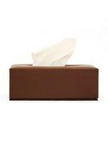 Leather Tissue Box Rectangle | Kordovan Leather Pakistan