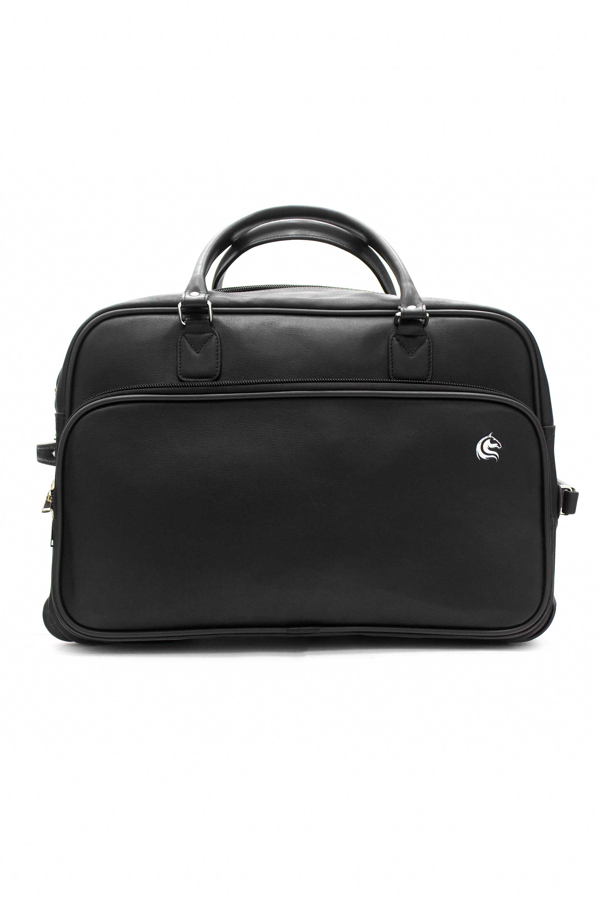 The Atlantic Trolley Duffel Bag // Black