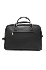 The Atlantic Trolley Duffel Bag Black | Kordovan Leather Pakistan