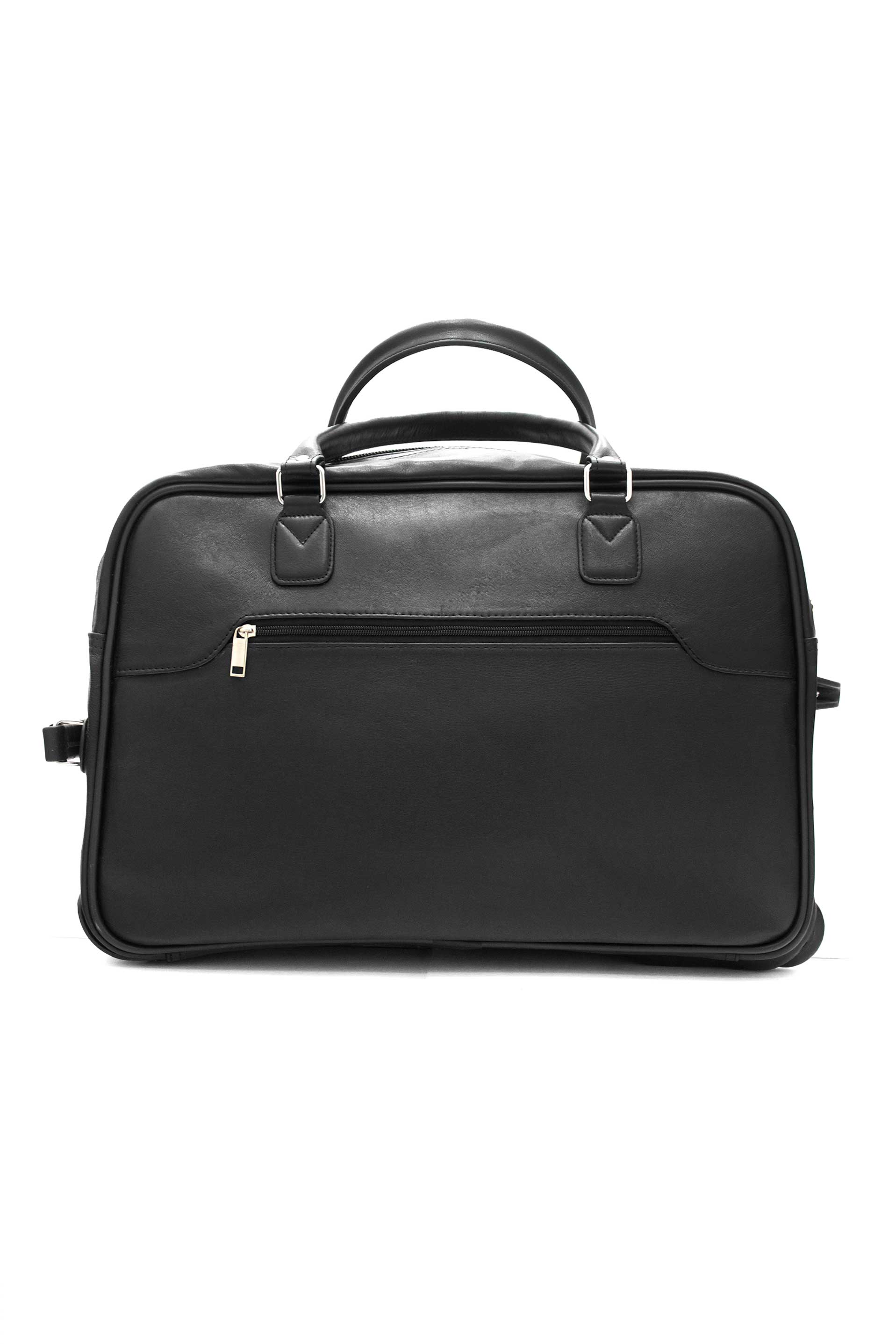 The Atlantic Trolley Duffel Bag // Black