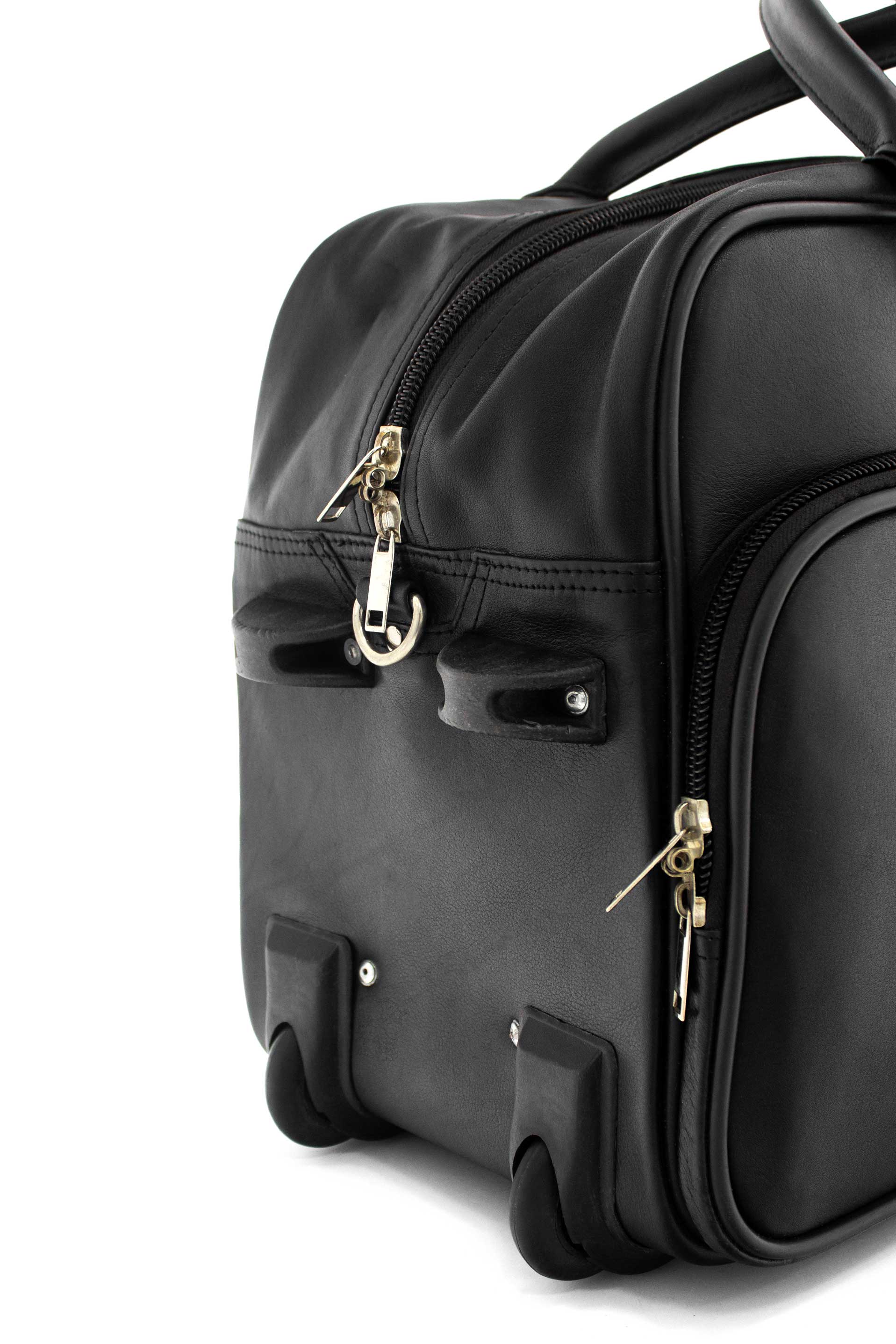 The Atlantic Trolley Duffel Bag // Black