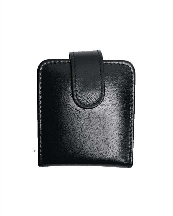 Premium Leather Lipstick Case // Black - Kordovan