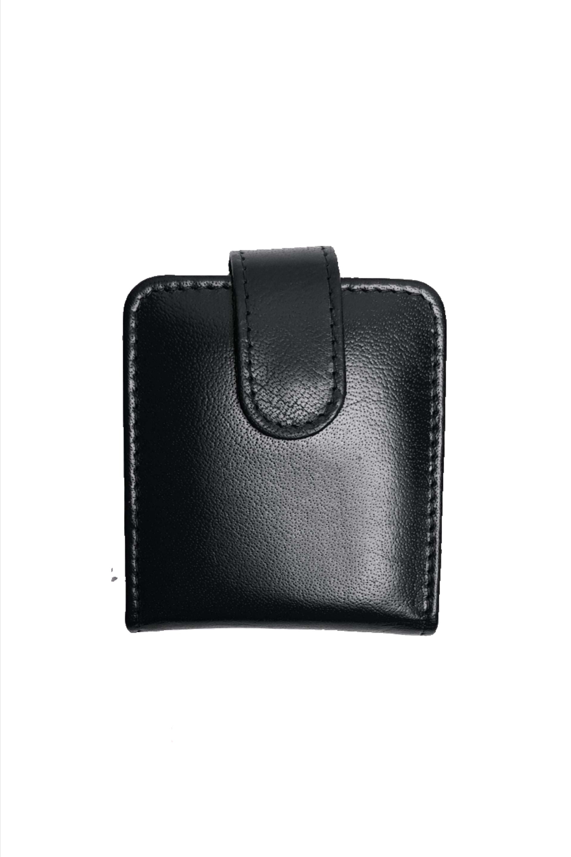 Premium Leather Lipstick Case // Black - Kordovan