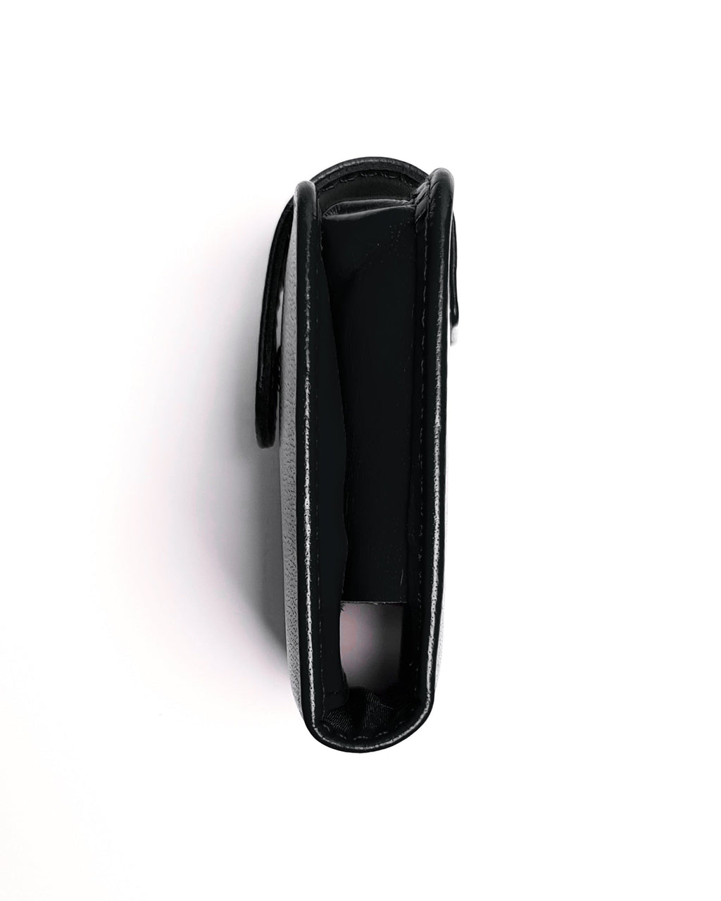 Premium Leather Lipstick Case // Black - Kordovan