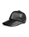 Genuine Sheep Leather Adjustable Baseball Cap // Unisex