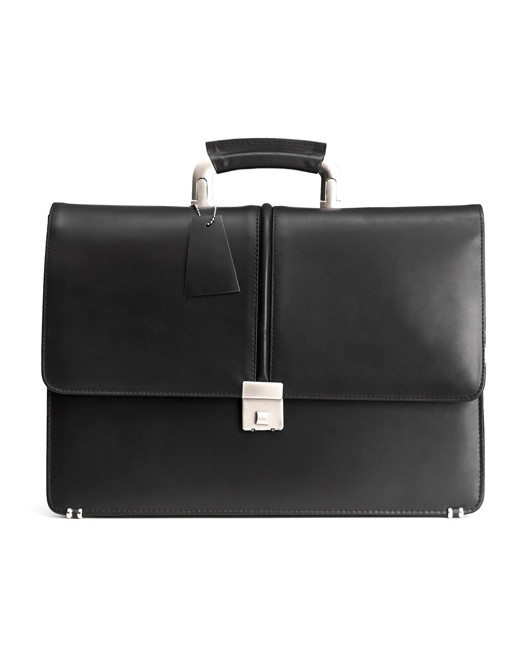 The Documate Office Bag / Briefcase with code lock // Black - Kordovan