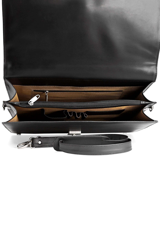 The Documate Office Bag / Briefcase with code lock // Black