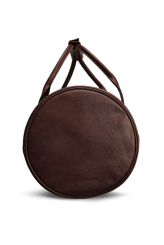 KORDOVAN's Weekender Leather Duffel Bag / Travel Bag // Brown