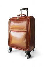 The Cabin Trolley Bag | Kordovan Leather Pakistan