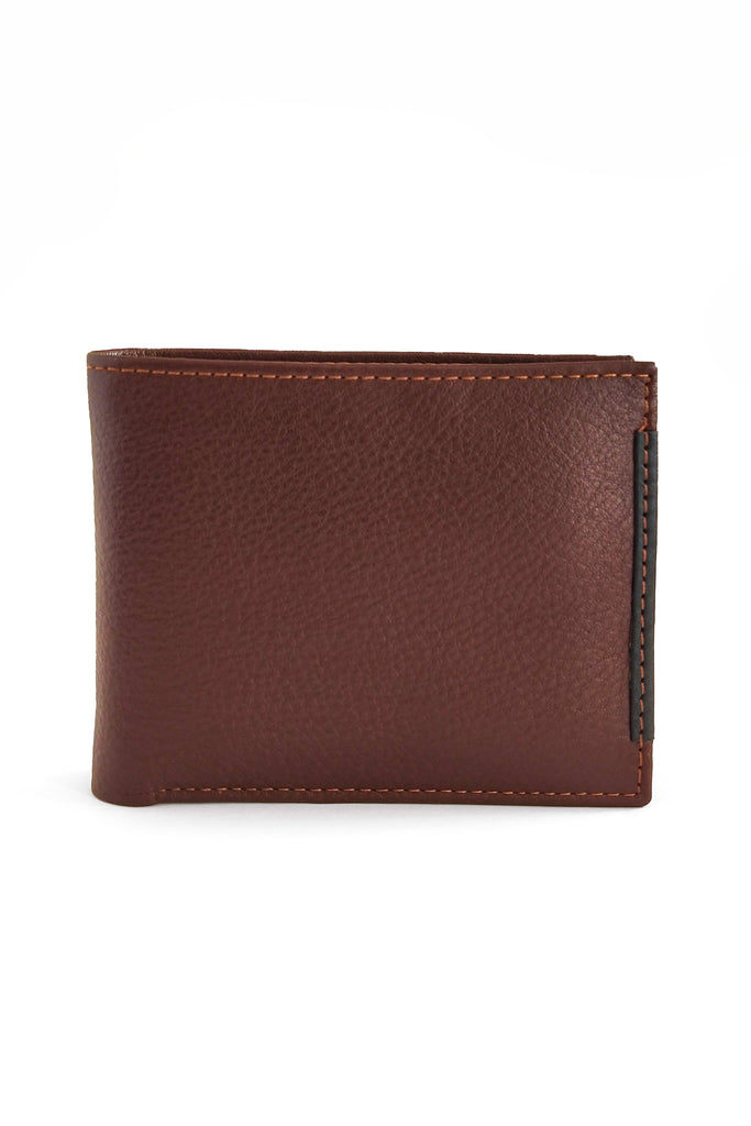 "THE SHELBY" Bifold Soft Cow Leather Wallet for Men - Kordovan
