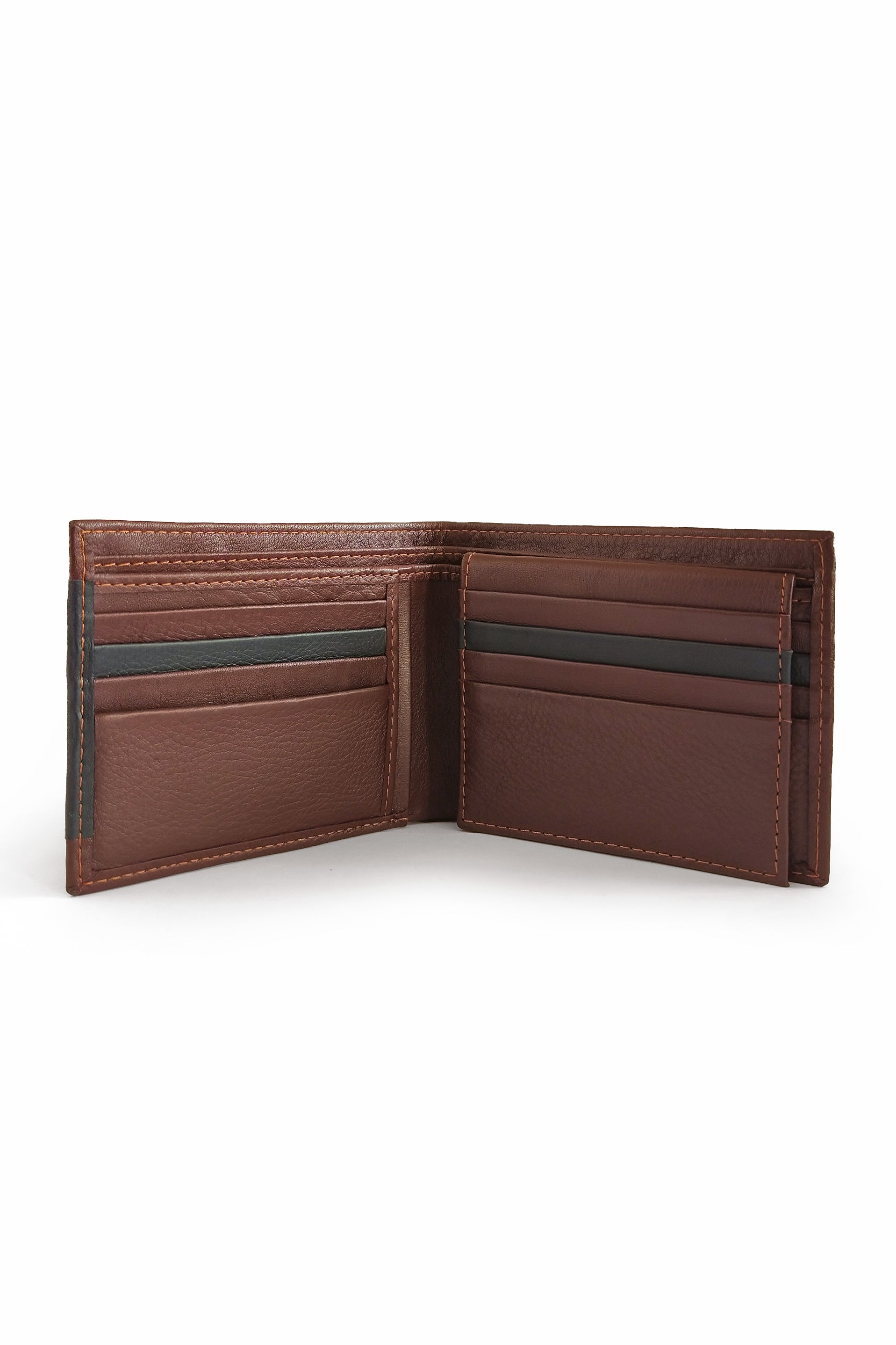 "THE SHELBY" Bifold Soft Cow Leather Wallet for Men - Kordovan