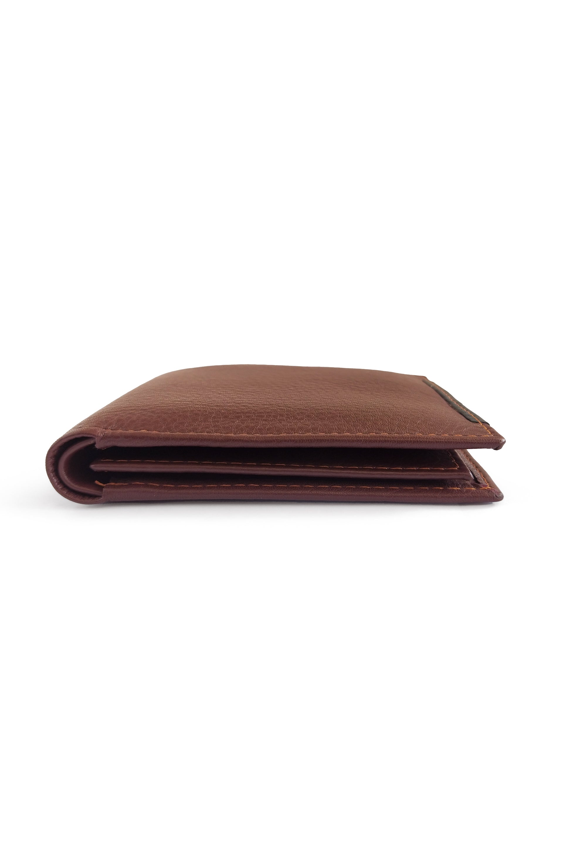 "THE SHELBY" Bifold Soft Cow Leather Wallet for Men - Kordovan