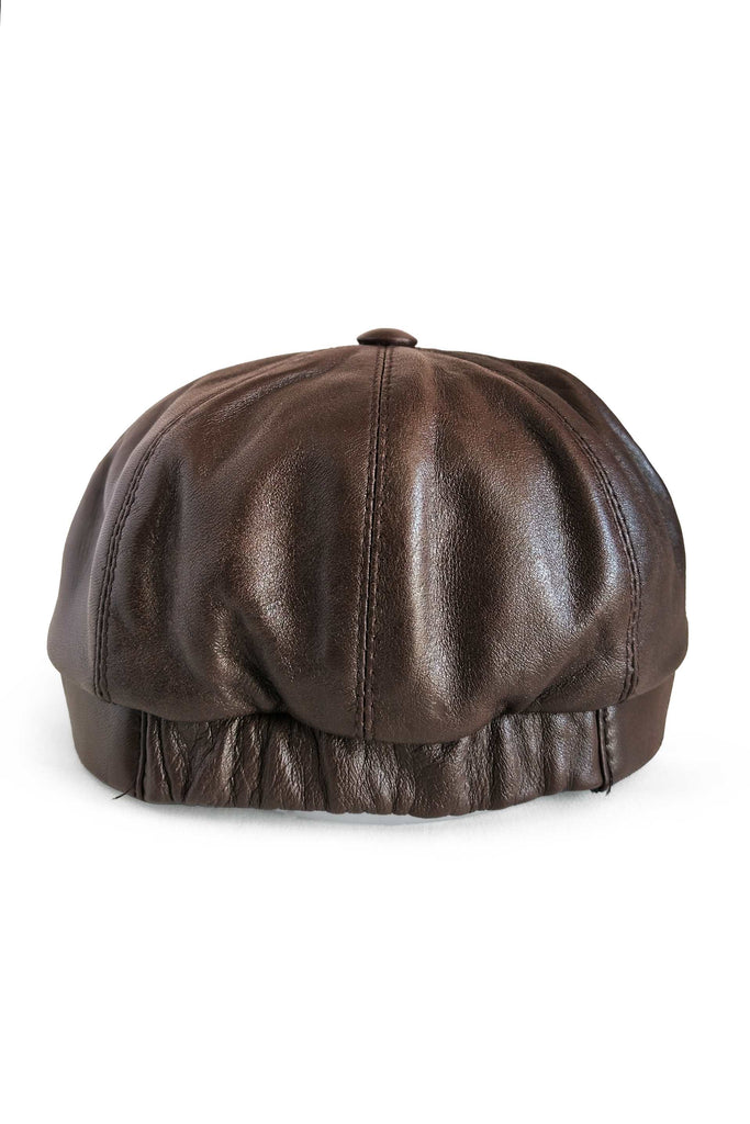 Women's Casual Cap // Newsboy Cap beret for girl // Brown