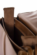 The Staton Premium Cow Leather Office/Laptop Bag