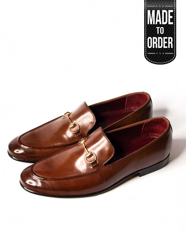 Imperial Moccasin Leather Shoes | Kordovan Leather Pakistan