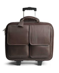 The Travel Mate Trolley Bag // Brown - Kordovan