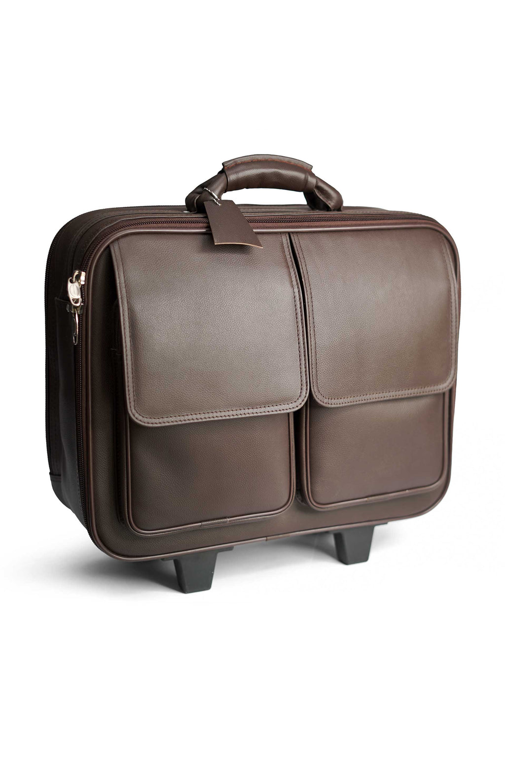 The Travel Mate Trolley Bag // Brown - Kordovan