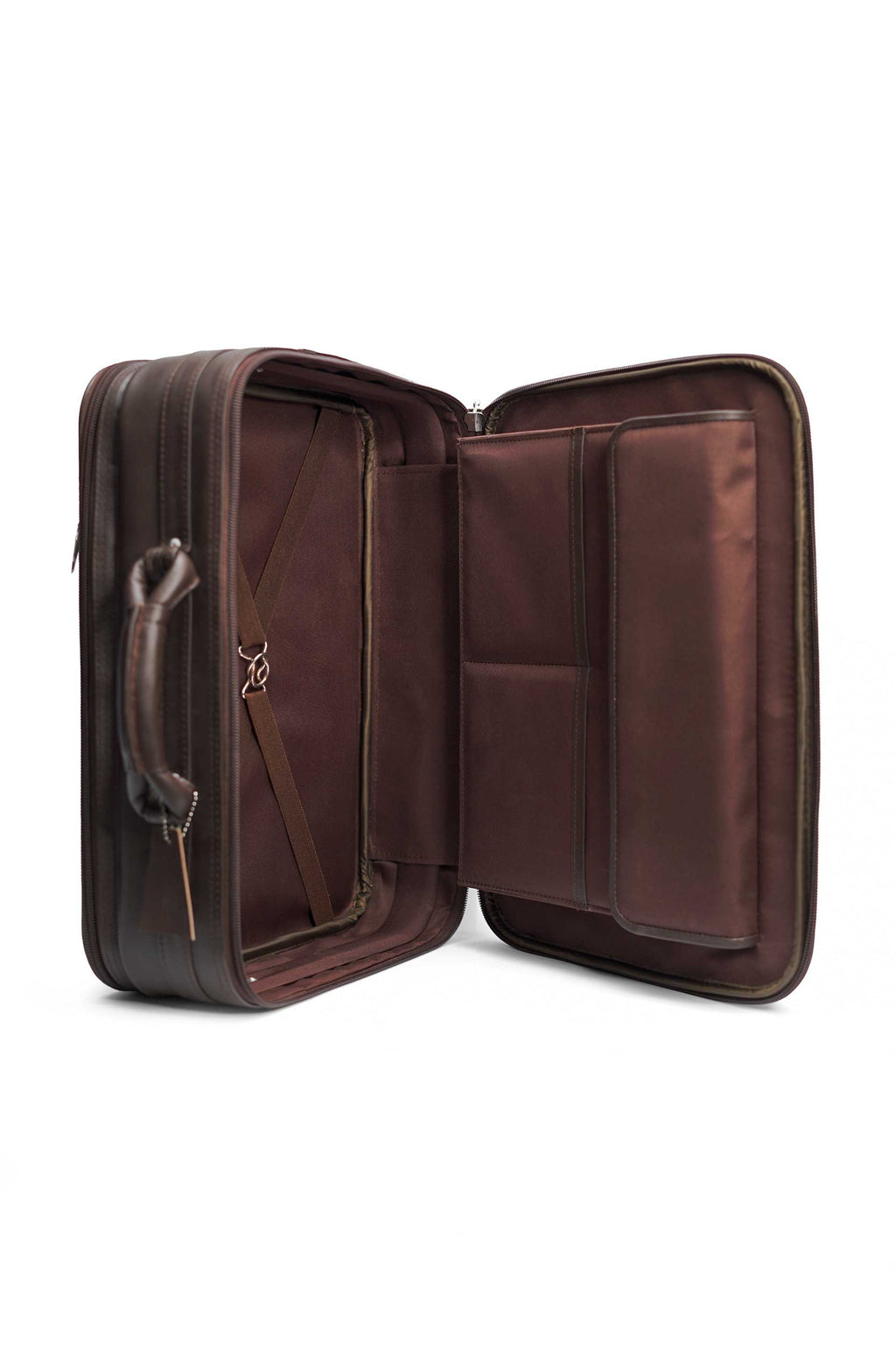 The Travel Mate Trolley Bag // Brown - Kordovan