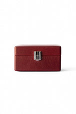 Mini Watch Cufflink Jewelry Box Unisex | Kordovan Leather Pakistan